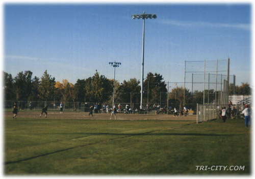 Softball is just one of the many local outdoor activities - 52k